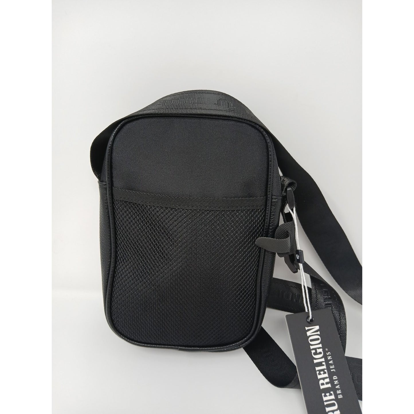 True Religion NEWAL Max Crossbody Purse Black Bag Pack Retro TR103990 New Tags