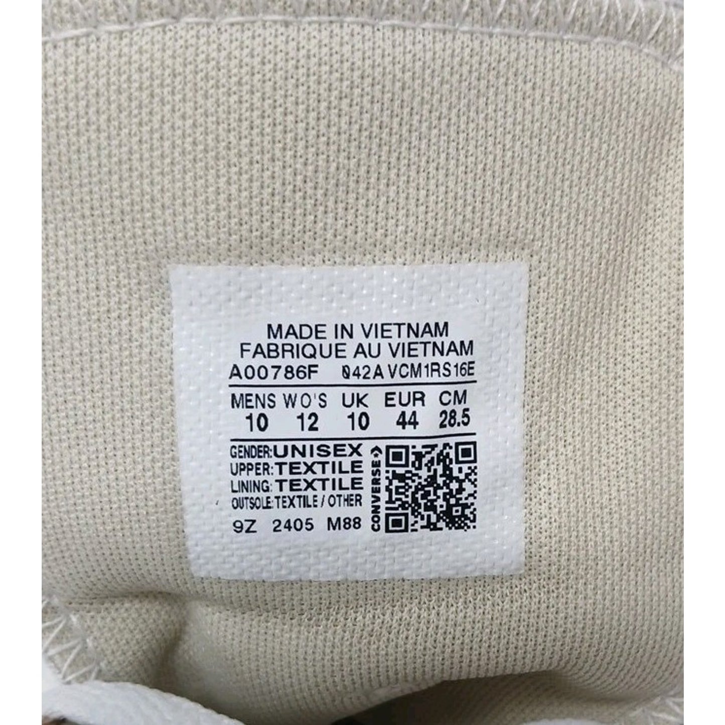 Converse Chuck Taylor All Star Sneakers Men's Sz 10 Color Hot Tea A00786F New