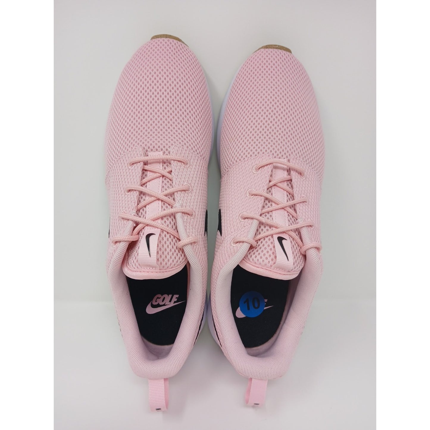 Nike Roshe Golf Next Nature Soft Pink Spikeless Golf Shoes Men 10.5 LDV1202 601