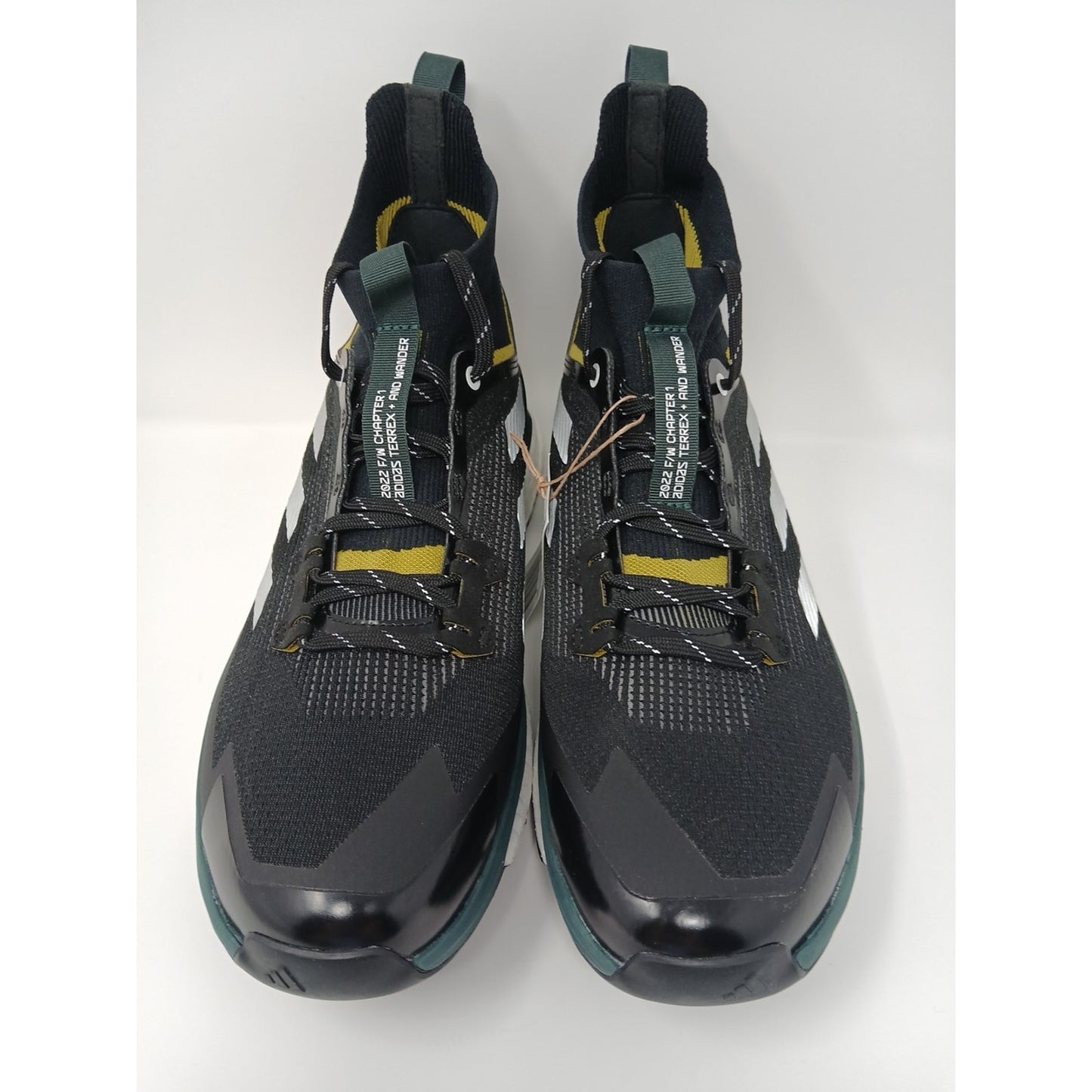 Adidas Terrex & Wander Free Hiker 2 Black Pulse Olive Shoes Men’s 10 GY9839 New