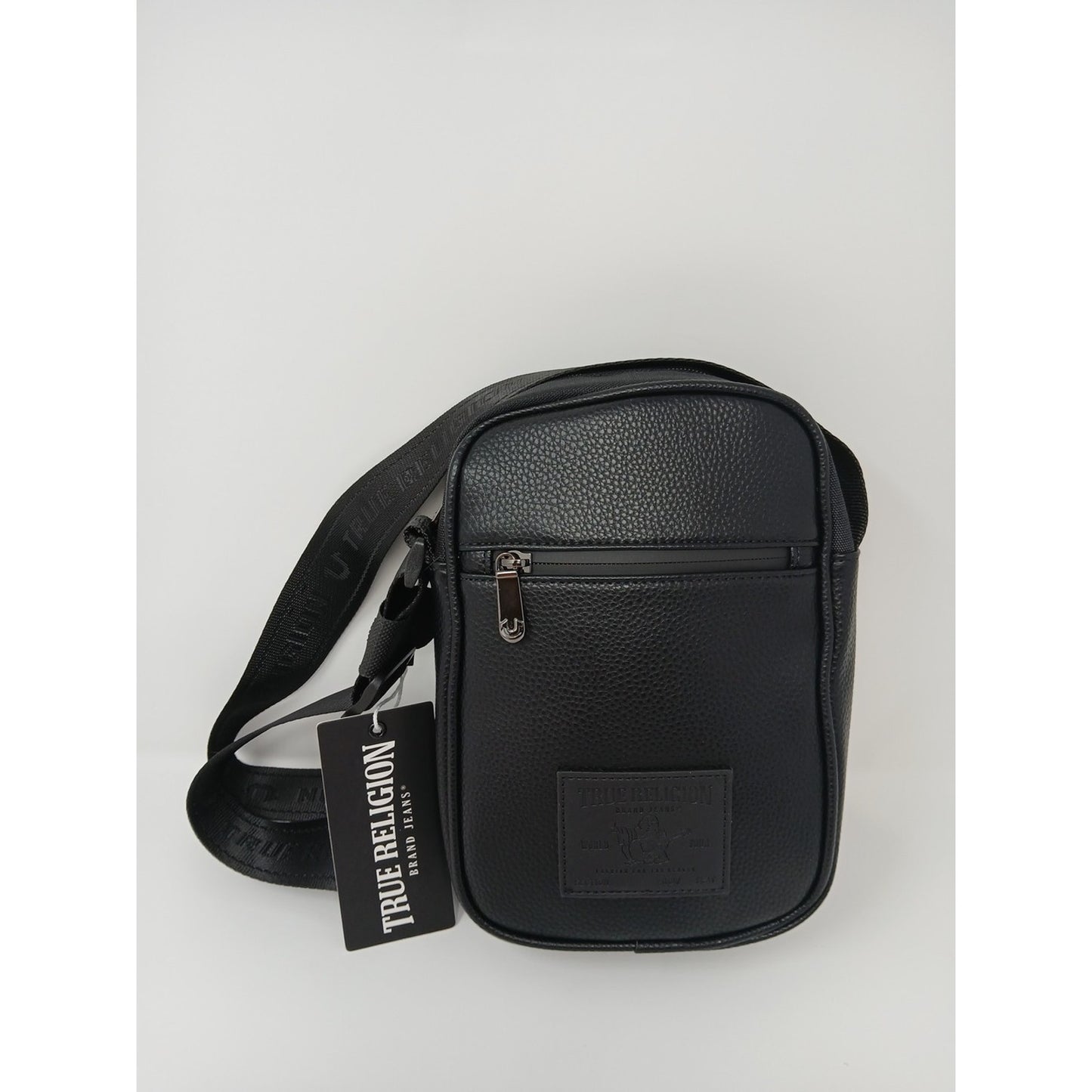 True Religion NEWAL Max Crossbody Purse Black Bag Pack Retro TR103990 New Tags
