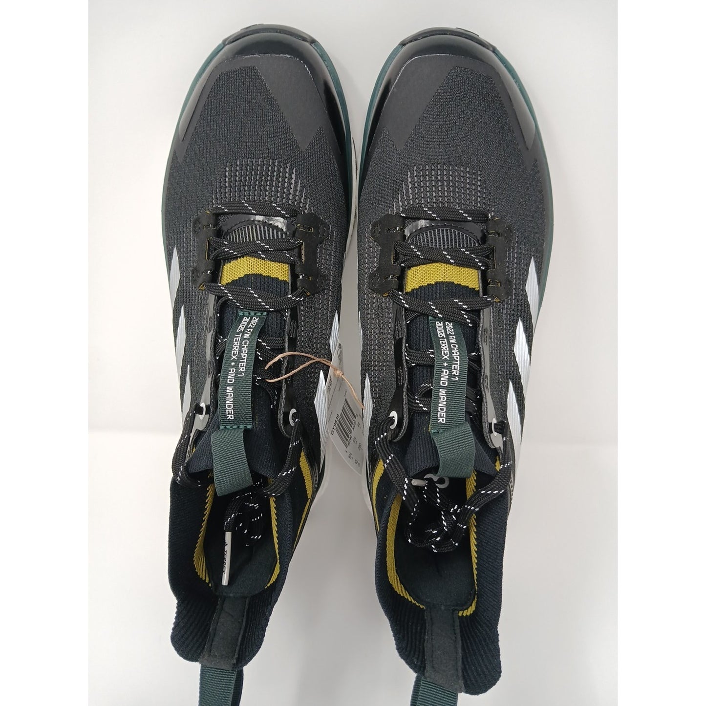 Adidas Terrex & Wander Free Hiker 2 Black Pulse Olive Shoes Men’s 10 GY9839 New