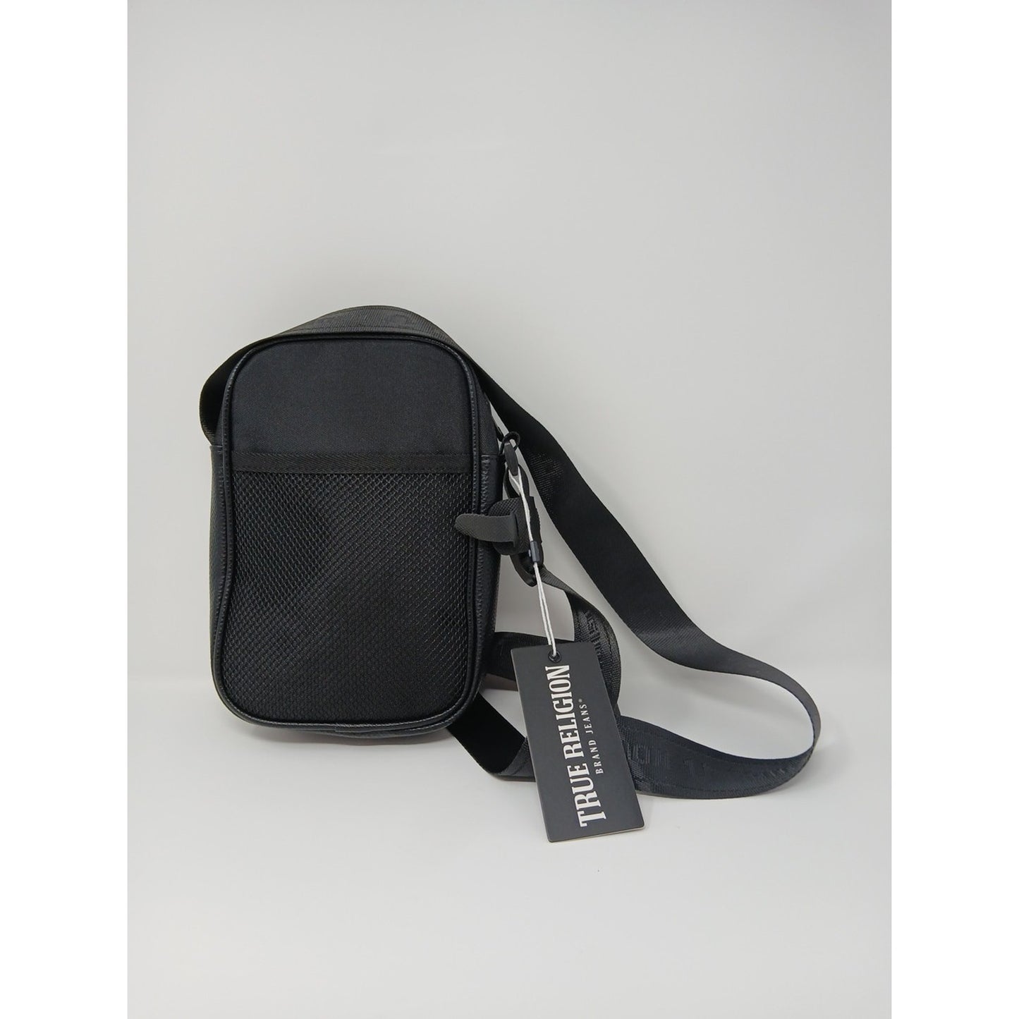 True Religion NEWAL Max Crossbody Purse Black Bag Pack Retro TR103990 New Tags