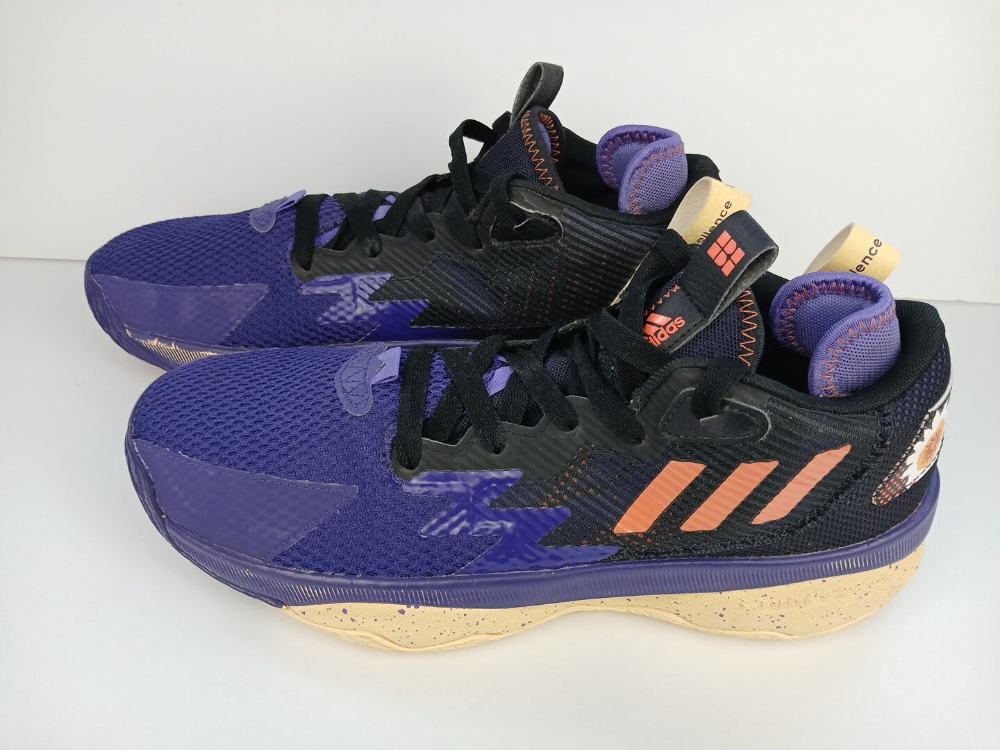 Adidas Dame 8 Honoring Black Excellence Purple/Black/Cream Men's