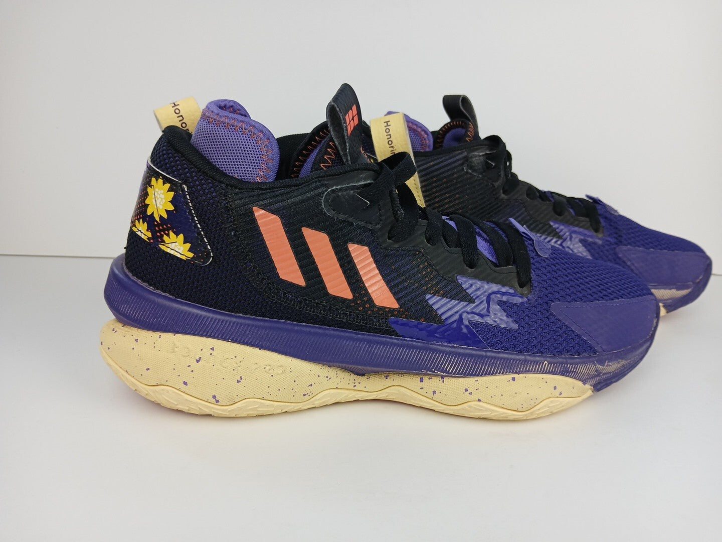 Adidas Dame 8 Honoring Black Excellence Purple/Black/Cream Men's