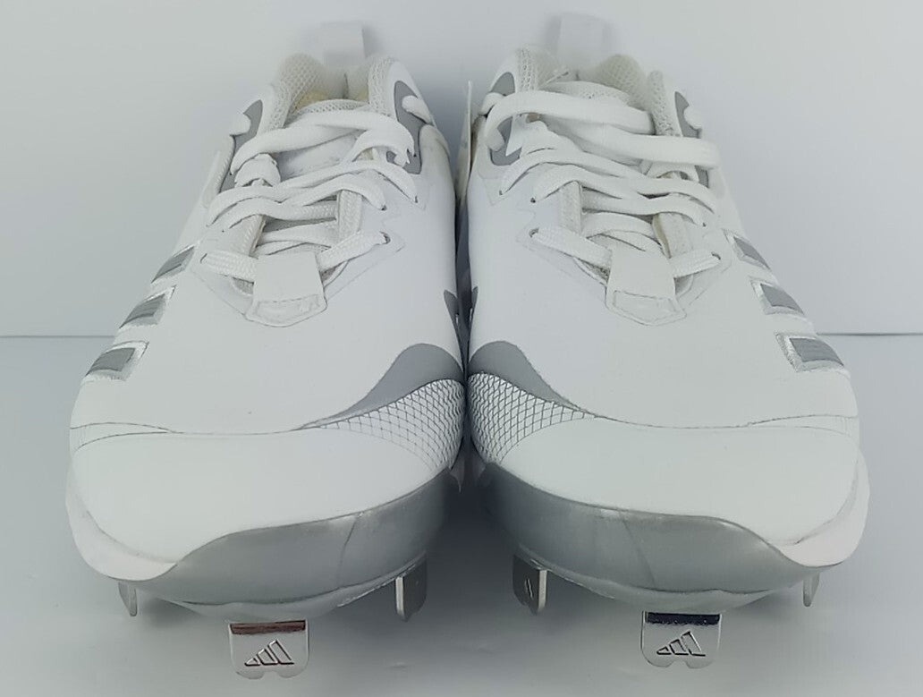 Adidas Icon 6 Bounce Baseball Cleats Cloud White Silver EG7602 Men