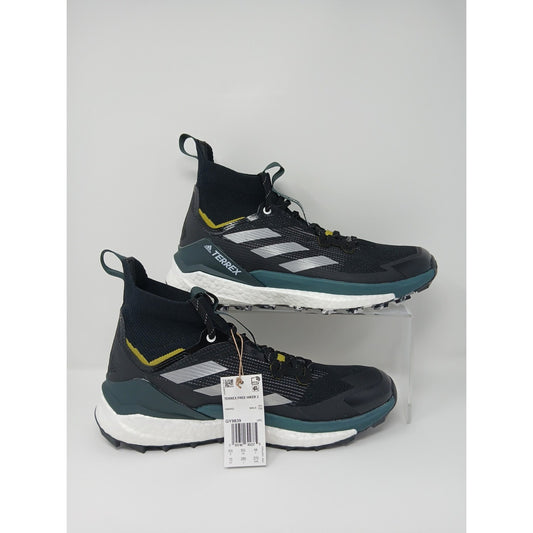 Adidas Terrex & Wander Free Hiker 2 Black Pulse Olive Shoes Men’s 10 GY9839 New