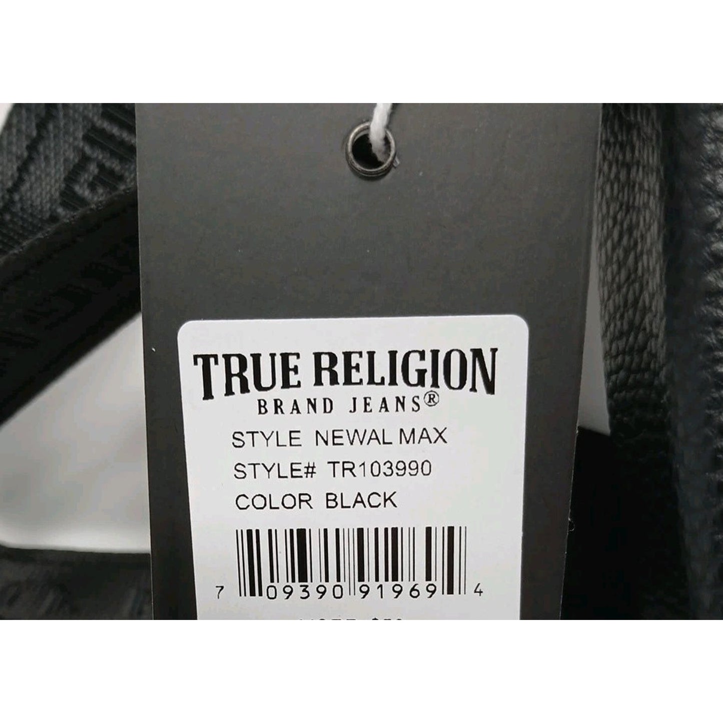 True Religion NEWAL Max Crossbody Purse Black Bag Pack Retro TR103990 New Tags