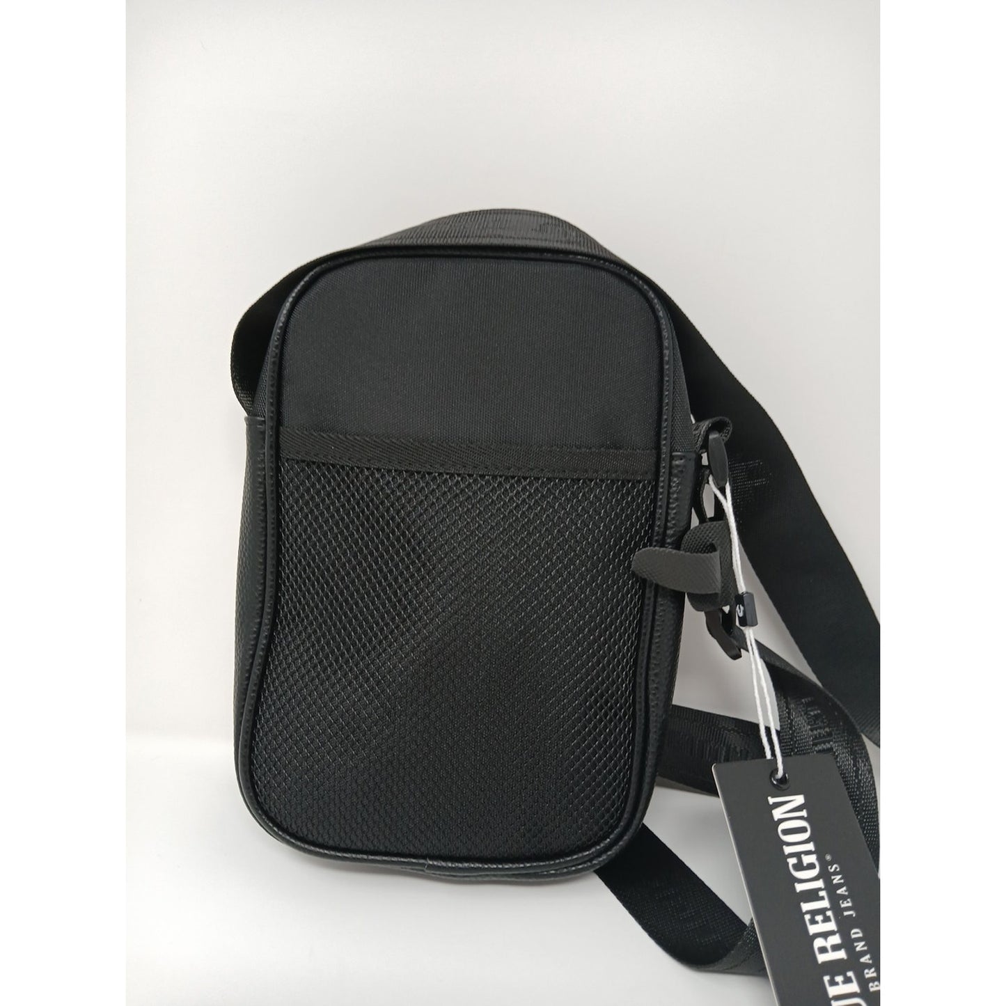 True Religion NEWAL Max Crossbody Purse Black Bag Pack Retro TR103990 New Tags