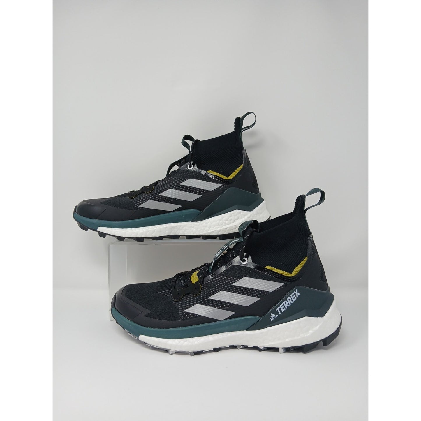 Adidas Terrex & Wander Free Hiker 2 Black Pulse Olive Shoes Men’s 10 GY9839 New